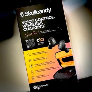 SKULLCANDY WIRELESS EARGASMIC BUDS (GRIND FUEL)